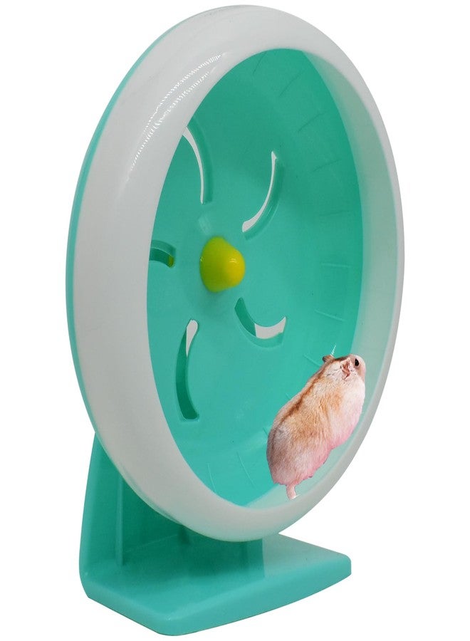 GKYZBB Hamster Wheel, 7 inch Silent Hamster Exercise Running Wheel with Stand,Pet Small Animals Exercise Running Toys,Adjustable Quiet Spinner for Guinea Pigs, Sugar Gliders, Gerbils - Image 1
